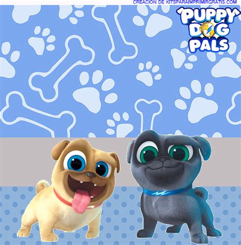 Puppy Dog Pals Stickers | Kits para imprimir gratis