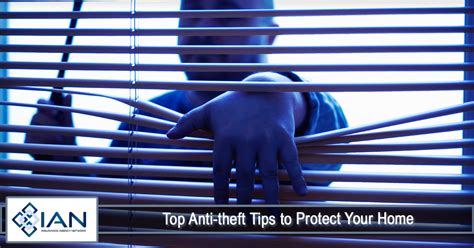 Top Anti-theft Tips to Protect Your Home - Insurance Agency Network