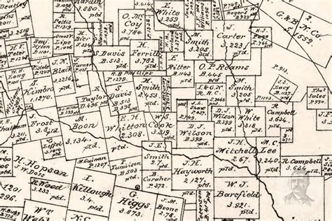 Vintage Leon County Map 1879 Old Map of Leon County Texas | Etsy