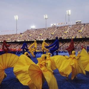 A view of opening ceremony Olympic Games Barcelona 1992 | 8 iconic ...