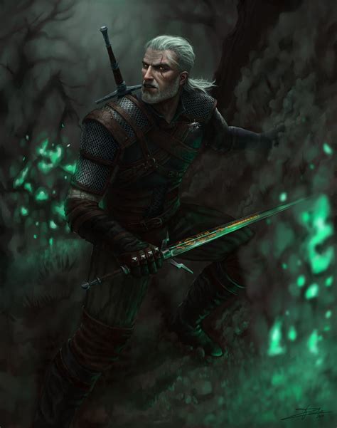 by Paula Vizcaíno Witcher 3 Art, The Witcher Game, The Witcher Books ...