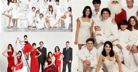 The Kardashian Christmas card: A look back at the tradition that is no ...