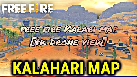 Free Fire Kalahari Map Cinematic Video | Ff Kalahari Map 4k drone view ...