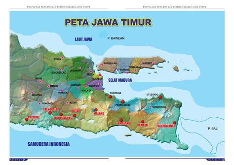 PETA JALUR: PETA MUDIK JAWA TIMUR