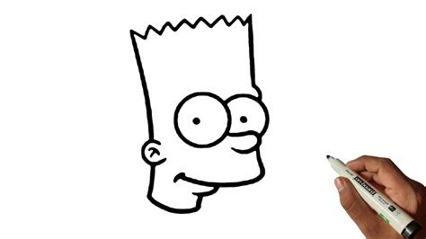 How To Draw Bart Simpsons Easy Drawings Dibujos Faciles Dessins | The ...