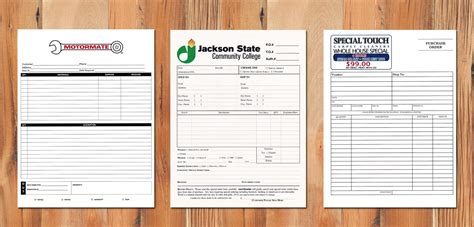 Custom Carbon Copy Invoices * Invoice Template Ideas