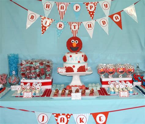 {Real Party} Elmo Birthday Party - Frog Prince Paperie