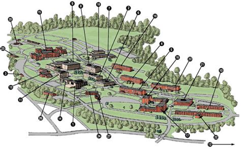 Alfred State College Campus Map - Map