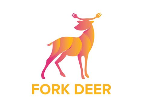 Deer Color full Logo Design by Angkola99 on Dribbble