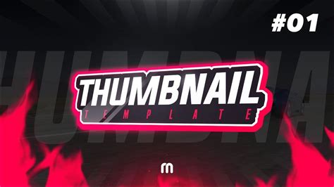 FREE YouTube Thumbnail Template! - YouTube