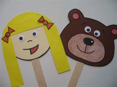 Craft with Jack: Goldilocks and the three bears