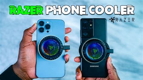 Razer Phone Cooler Chroma Review! - YouTube