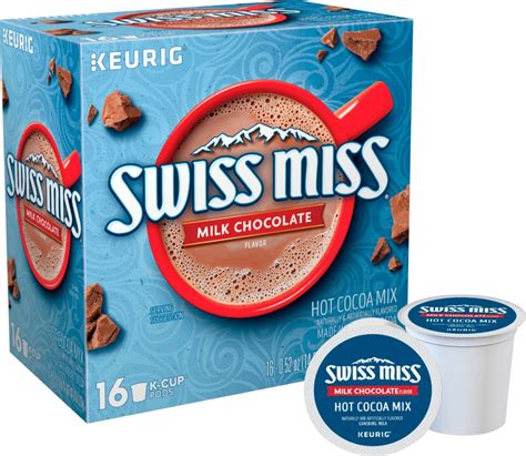 Customer Reviews: Swiss Miss Milk Chocolate Hot Cocoa K-Cup Pods (16 ...