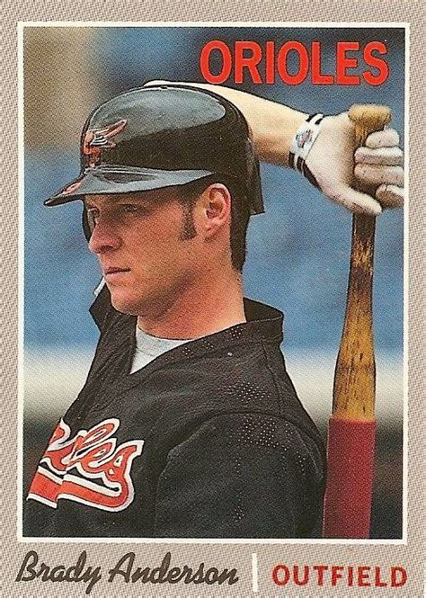 Orioles Card "O" the Day: Brady Anderson, 1992 Baseball Cards Magazine #70