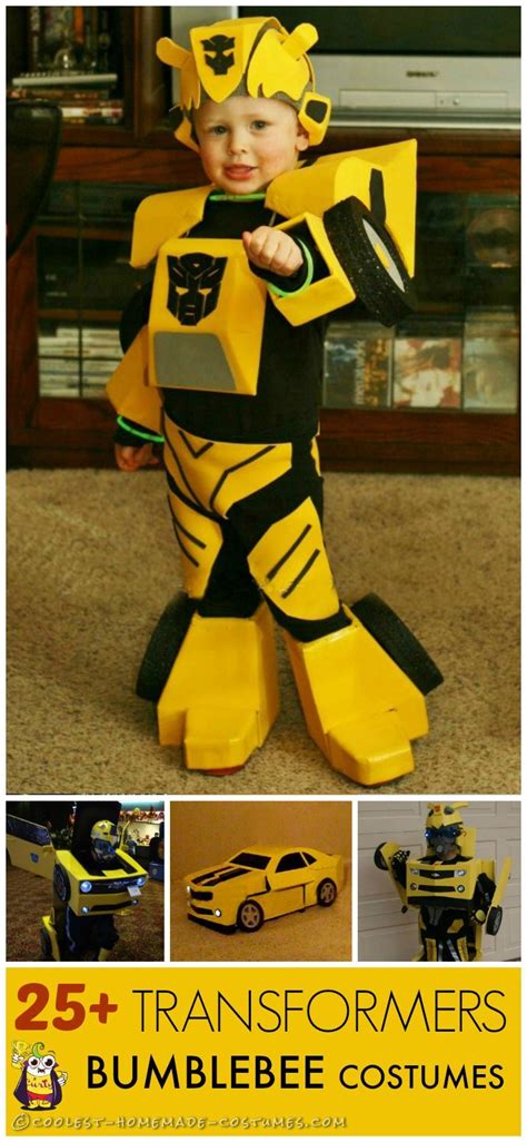 Coolest DIY Bumblebee Costume Ideas | Transformer costume, Transformer ...