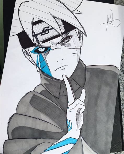 Gambar boruto em 2022 | Kakashi desenho, Desenho de anime, Desenho de rosto