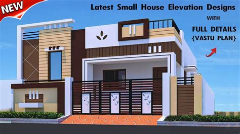 20 Latest Small House Elevation Designs with Vastu Floor Plan 2021 ...