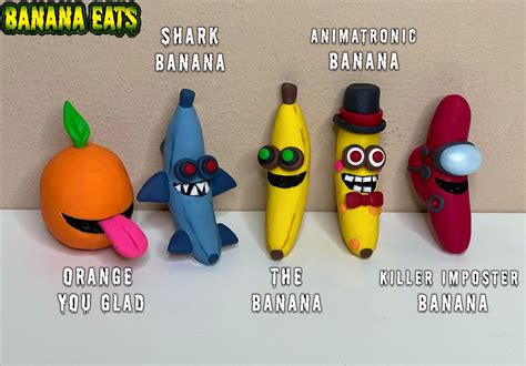 Roblox Banana Eats Figures/magnets - Etsy Australia