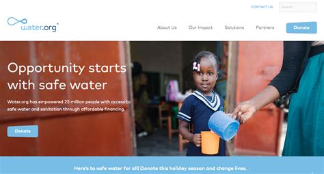 Water.org has empowered 25 million people with access to safe water and ...