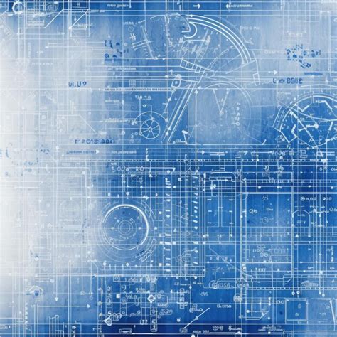 Premium Photo | Blueprint paper texture