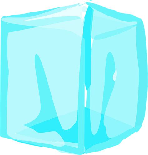 Ice Cube Transparent Frozen · Free vector graphic on Pixabay