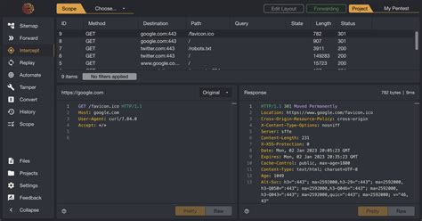 Caido - A lightweight web security auditing toolkit