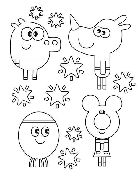 Hey Duggee Coloring Pages - GetColoringPages.com | Printable coloring ...