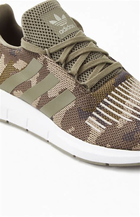 adidas Camo Swift Run Shoes | PacSun