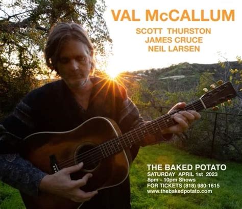 VAL McCALLUM – Saturday, April 1, 2023 | The Baked Potato