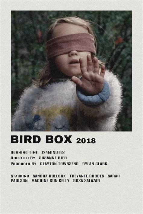 #birdbox Iconic Movie Posters, Movie Posters Minimalist, Iconic Movies ...