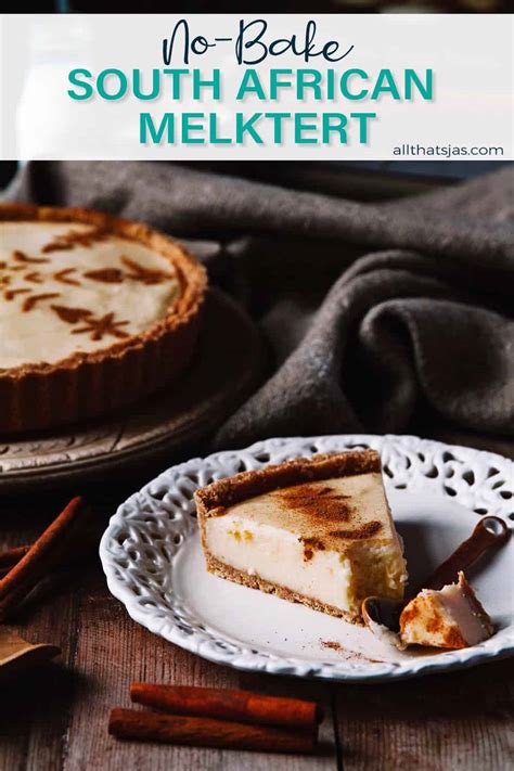 South African Milk Tart - Melktert | All that's Jas