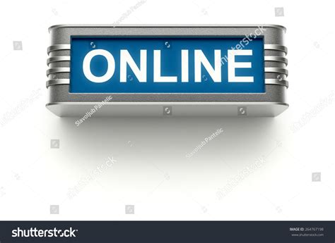 Online Sign Stock Illustration 264767198 | Shutterstock