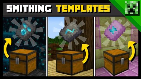 How To Copy Smithing Template Minecraft, In this video, i showcase the ...