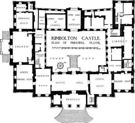 Kimbolton Castle plan | British History Online | Castle floor plan ...