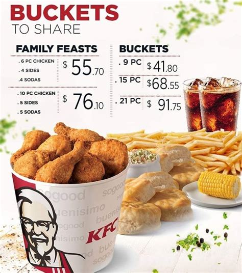 Bucket Kfc Menu 2020 / Kfc Philippines On Twitter Happy New Year Kfc ...