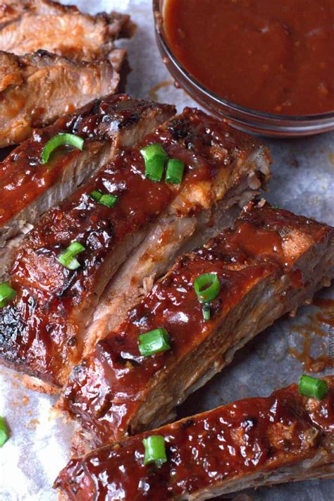 Easy Oven BBQ Baked Ribs Recipe - Butter Your Biscuit