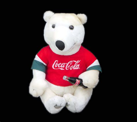 Coca-Cola | Coke stuffed polar bear from 1998. Coca-Cola #1 jersey ...