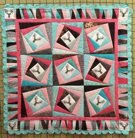 Baby quilt, twist and turn by Jackie Hillman | Quilts, Baby quilts, Crafts