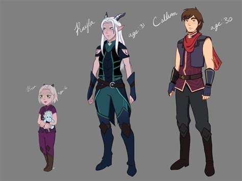 Dragon Prince Season 3, Prince Dragon, Dragon Princess, Rayla X Callum ...