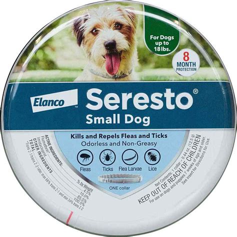 Seresto Flea and Tick Collar for Dogs Elanco Animal Health - Flea Tick ...