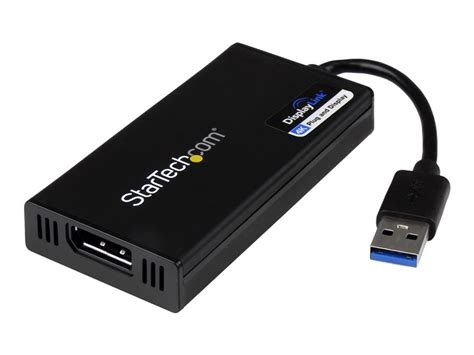 StarTech.com USB 3.0 to DisplayPort Adapter - DisplayLink Certified ...