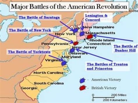 American revolutionary war battles, Joe Caldwell, 5b timeline ...