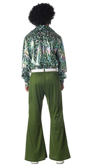 Men's Disco Inferno Costume, Men Sexy 70's Disco Costume-Yandy.com