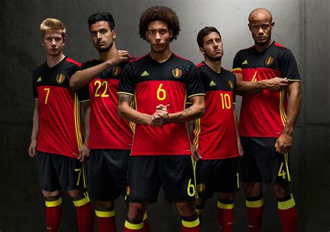 Belgium Euro 2016 Home Kit Released | Euro 2016, Football team kits ...