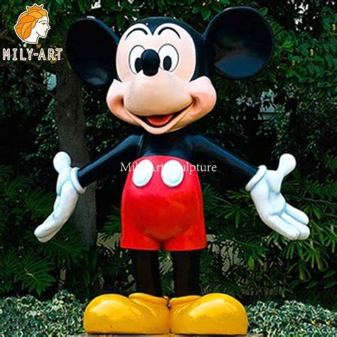 Fiberglass Disney Mickey Mouse Statue Factory Supplier - Milystatue