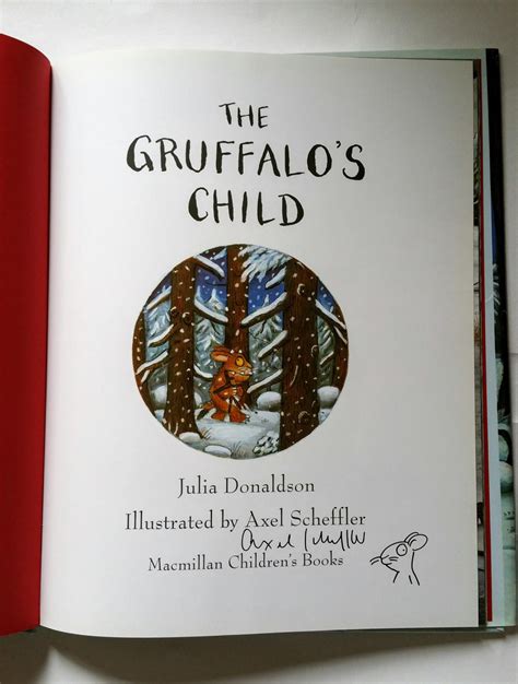 The Gruffalo's Child [SIGNED and with an original drawing by Axel ...