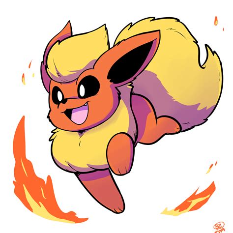 Flareon by Ztoons on Newgrounds