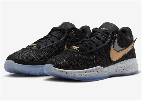 Nike LeBron 20 Black Gold DJ5423-003 Release Date | SBD