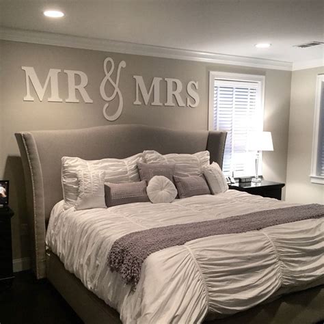 Mr & Mrs Wall Sign Above the Bed Wall Decor Bedroom Wall - Etsy | Home ...