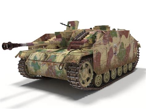 Stug III Ausf G 3D model | CGTrader